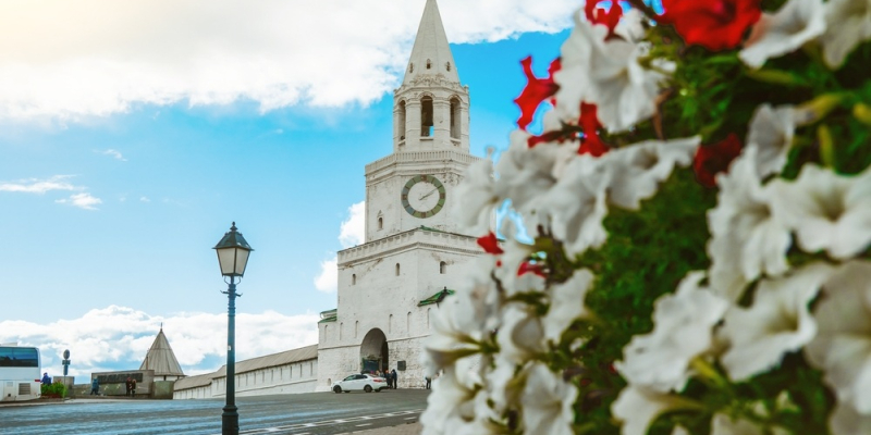 Спасская башня Казанского Кремля